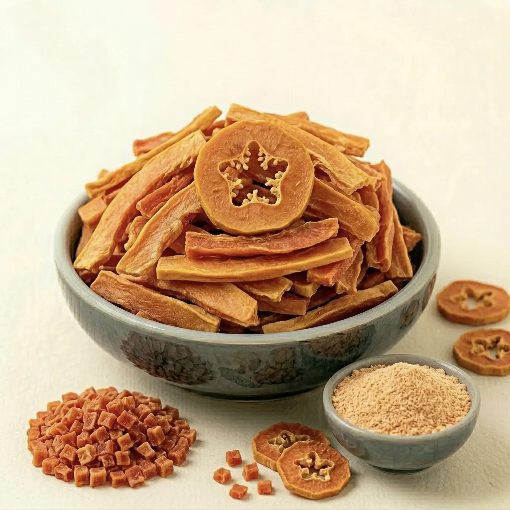 Dehydrated Papaya
